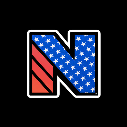 Patriotic Novilify Logo Sticker