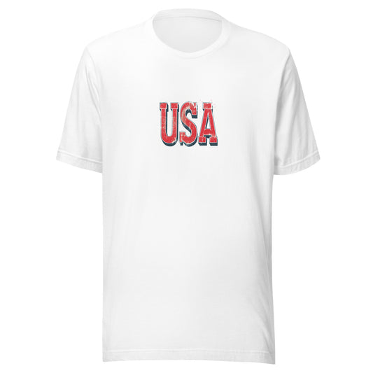 Patriotic Novilify Front and Back USA Tee