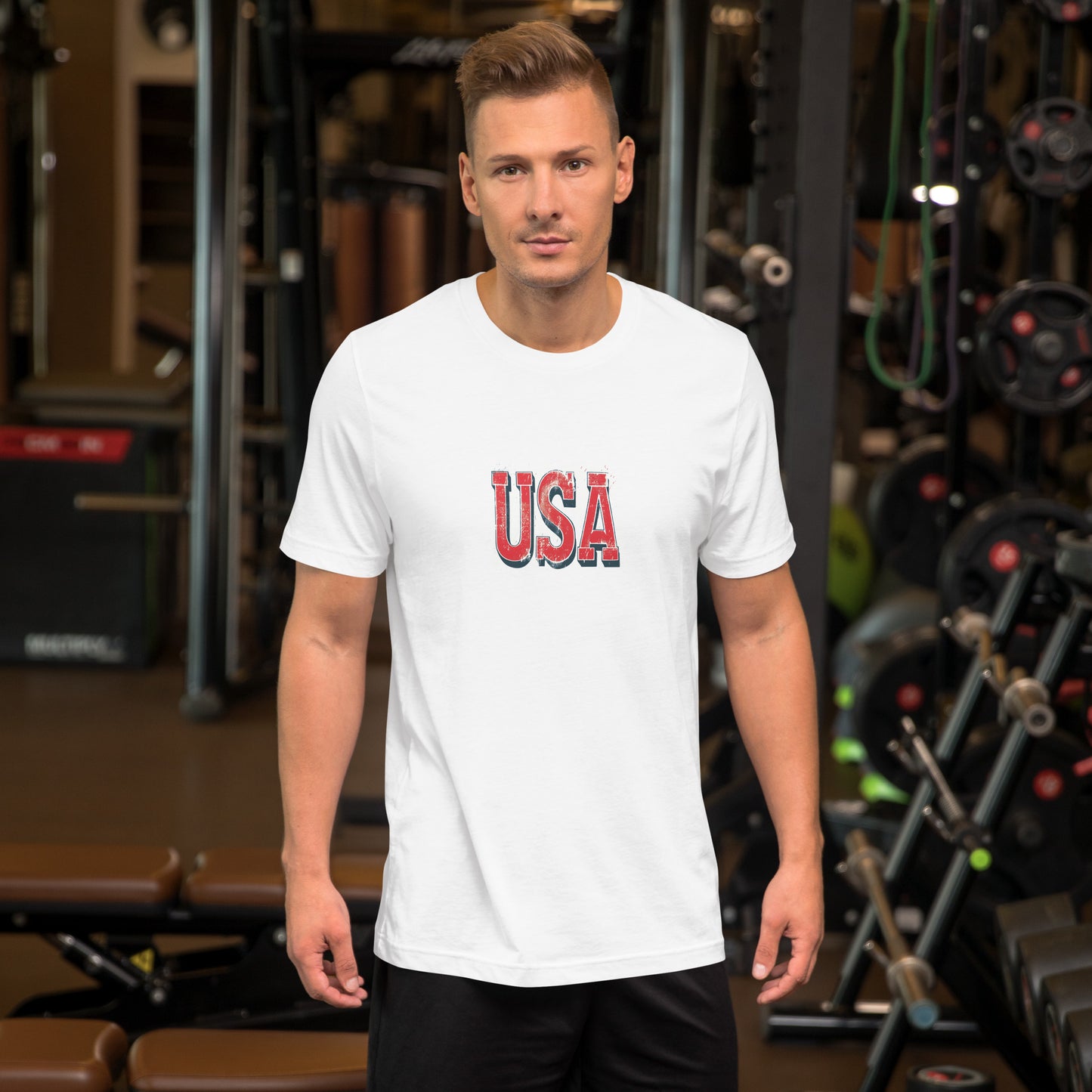 Patriotic Novilify Front and Back USA Tee