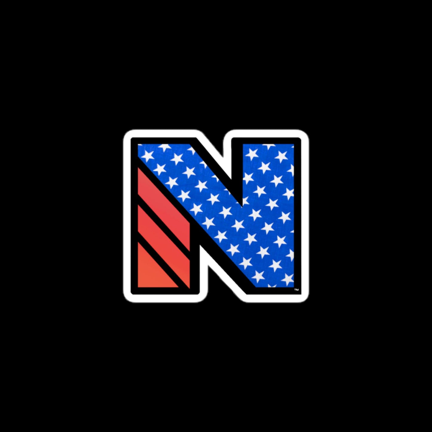 Patriotic Novilify Logo Sticker