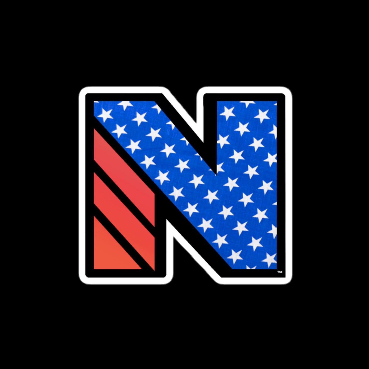 Patriotic Novilify Logo Sticker