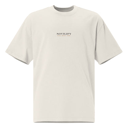 Simple Novilify Oversized Faded Tee